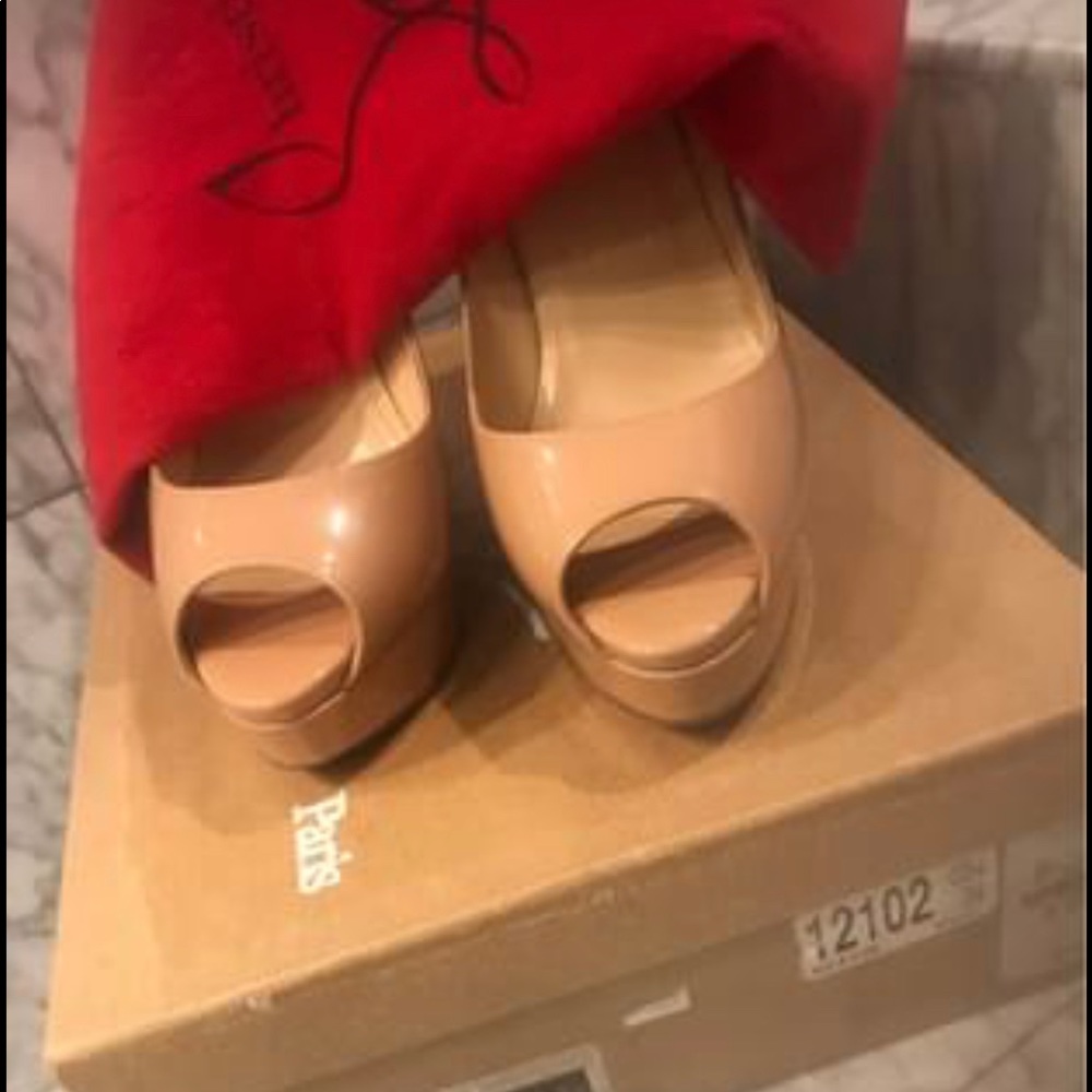 Christian Loubouiton Open Toe Heels 👠